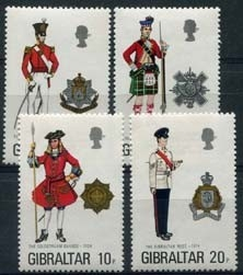 Gibraltar, michel 321/24, xx