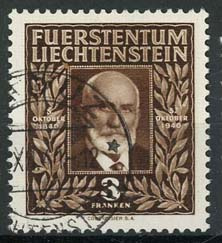 Liechtenstein, michel 191, o