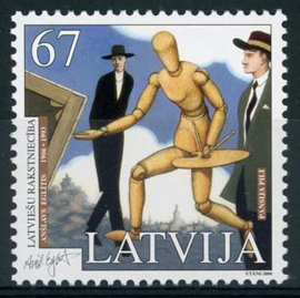Letland, michel 684, xx