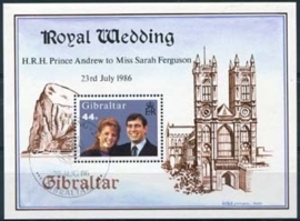 Gibraltar, michel blok 10, o