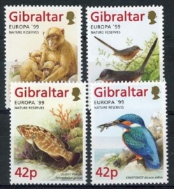 Gibraltar, michel 852/55, xx