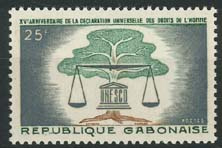 Gabon, michel 192, xx