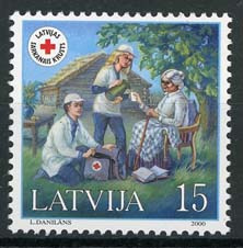 Letland, michel 533, xx