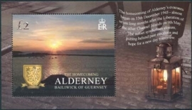 Alderney, michel blok 17, xx