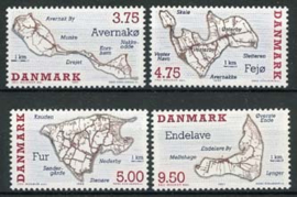 Denemarken, michel 1096/99, xx
