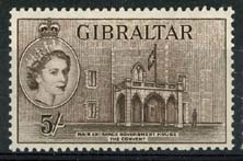 Gibraltar, michel 145, x