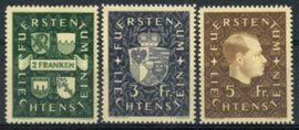 Liechtenstein, michel 183/85, xx