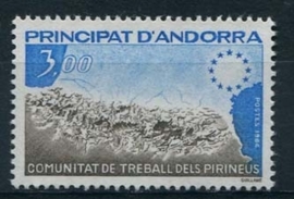 Andorra Fr., michel 349, xx