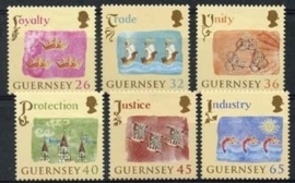 Guernsey, michel 1012/17 A , xx