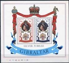 Gibraltar, michel blok 3, xx