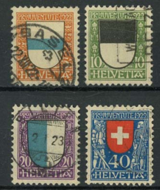 Zwitserland, michel 175/78, o