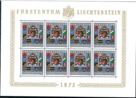 Liechtenstein, michel kb 590, xx
