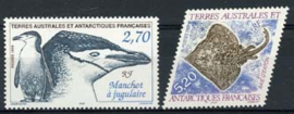 Antarctica Fr., michel 388/89, xx