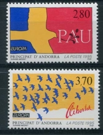 Andorra Fr., michel 477/78, xx