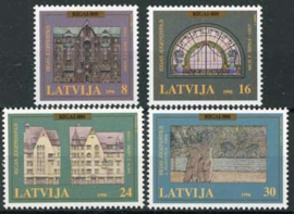 Letland, michel 440/43, xx