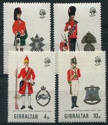 Gibraltar, michel 279/82, xx