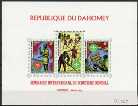 Dahomey, michel blok 18, xx