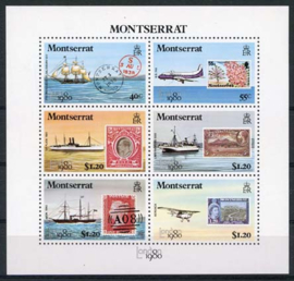 Montserrat, michel blok 22, xx