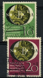Bundespost, michel 141/42, o