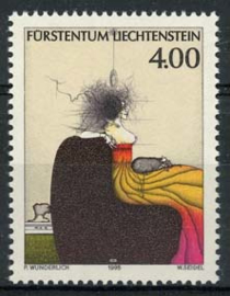 Liechtenstein, michel 1123, xx
