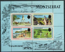 Montserrat, michel blok 1, xx