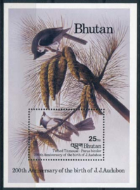 Bhutan, michel blok 123, xx