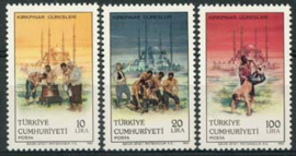 Turkije, michel 2751/53, xx