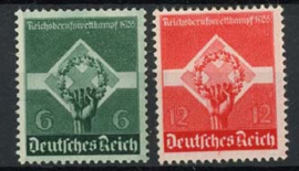 Duitse Rijk, michel 571/72, xx