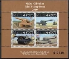 Malta , michel blok 45 , xx