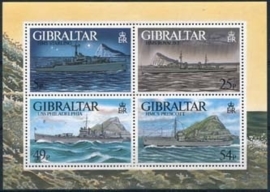 Gibraltar , michel blok 26 , xx