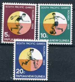 Papua n. Guinea, michel 99/101, xx