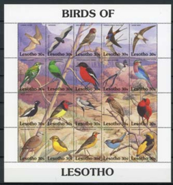 lesotho, michel kb 945/64, xx