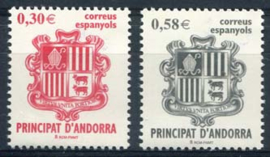 Andorra Sp., michel 338/39, xx