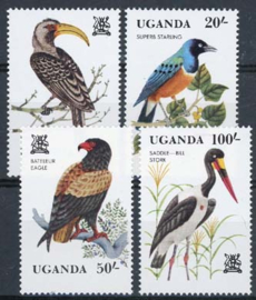 Uganda, michel 333/36, xx