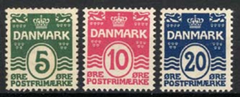 Denemarken, michel 63-65, x