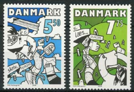 Denemarken, michel 1501/02, xx
