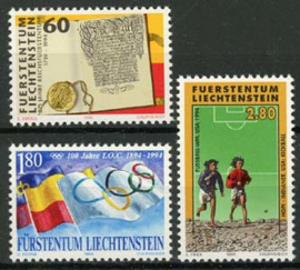 Liechtenstein, michel 1081/83, xx