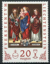 Liechtenstein, michel 1151, xx