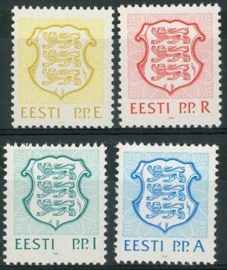 Estland , michel 176/79 , xx