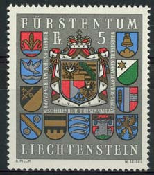 Liechtenstein, michel 590, xx