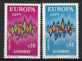 Andorra Sp., michel 238/39, xx