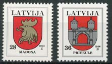 Letland, michel 438/39, xx