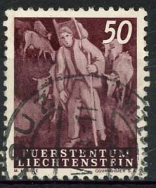 Liechtenstein, michel 296, o