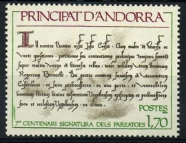 Andorra Fr., michel 294., xx