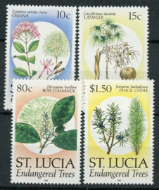 St.Lucia, michel 967/70, xx