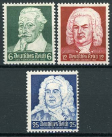 Duitse Rijk, michel 573/75, xx