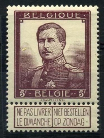 Belgie, obp 122,x