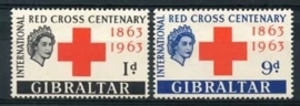 Gibraltar , michel 164/65 , x