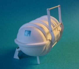 Liferaft incl. mount (1:20)  120 001