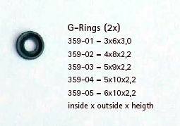 G-RINGS 3X 6X 3,0   RAB-359-01